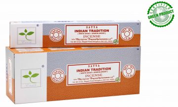 Earth Satya - Indian Tradition Incense Sticks, 15gm x 6 boxes